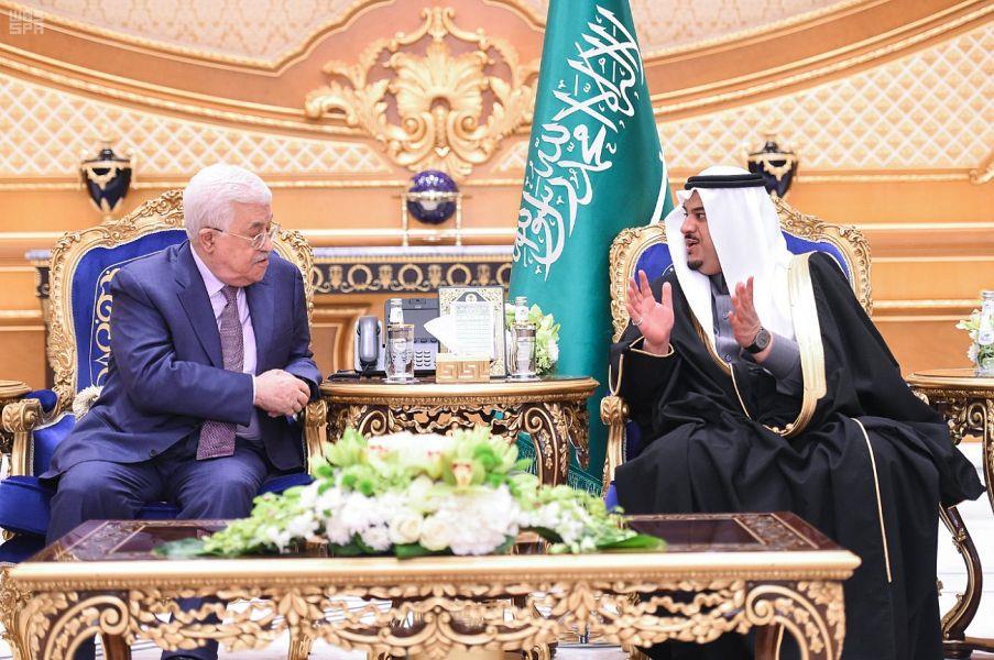 الرئيس الفلسطيني يصل الرياض