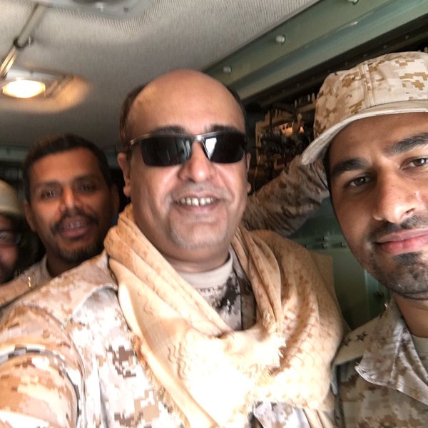 بالفيديو.. الفراج بالزي العسكري من الحد الجنوبي معلقاً .. 