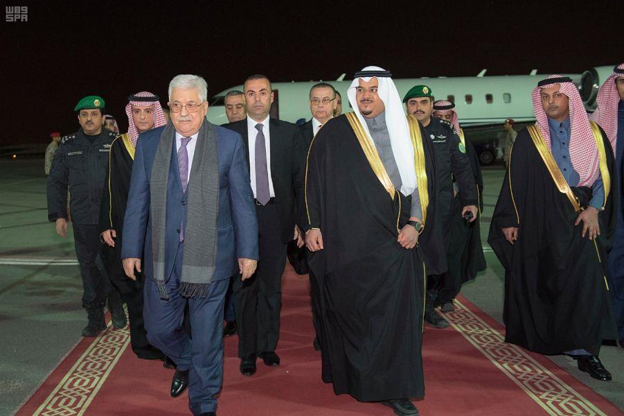 الرئيس الفلسطيني يصل الرياض