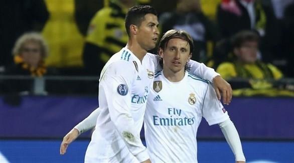 لوكا مودريتش ورنالدو 