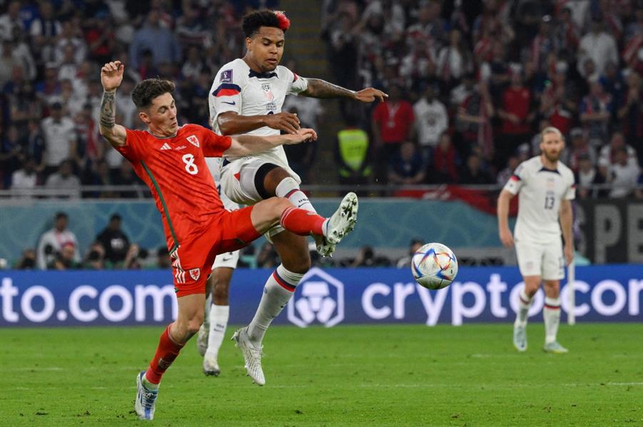 مباراة أمريكا وويلز