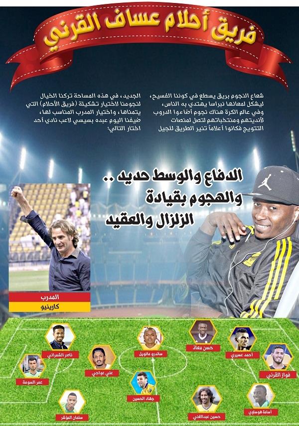 فريق أحلام عساف القرني