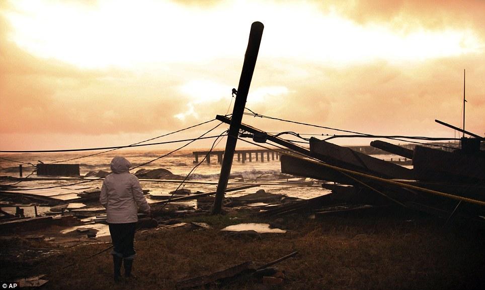 بعد الاعصار