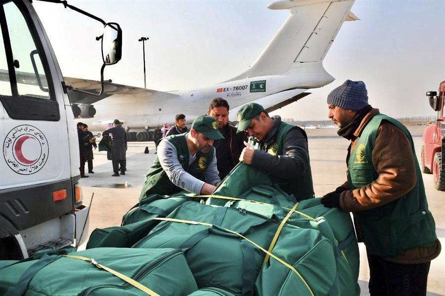 الجسر الجوي الإغاثي السعودي