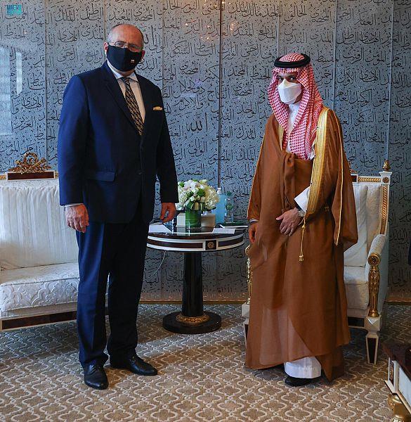 وزير الخارجية يلتقي وزير خارجية جمهورية بولندا