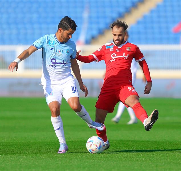 الوحدة يتخطى أبها بثنائية في جولة يوم التأسيس 