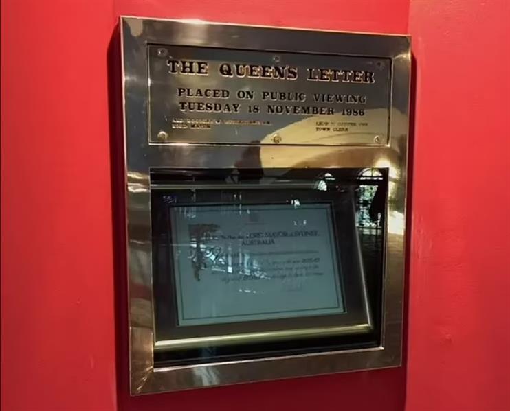 رسالة سرية كتبتها الملكة إليزابيث