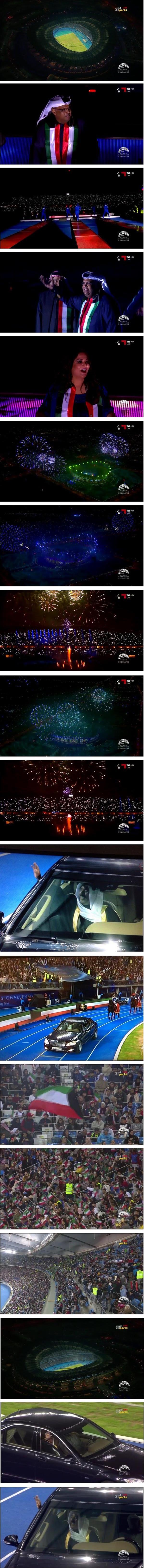 افتتاح استاد جابر الدولي بالكويت افتتاح استاد جابر الدولي بالكويت