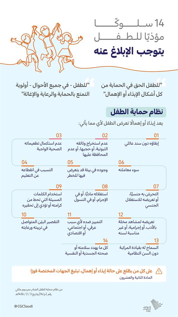 14 سلوكاً مؤذياً للطفل يتوجب الإبلاغ عنها.. تعرّف عليها 
