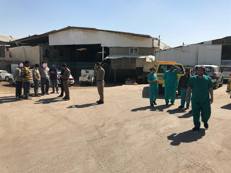 شرطة الرياض تضبط (١٠٨) مخالف وتكثف جهود الحملة على باعة الخضروات واللحوم الفاسدة والورش المخالفة بمشاركة عدة جهات