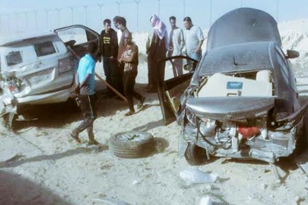 حادث سيارة ساهر