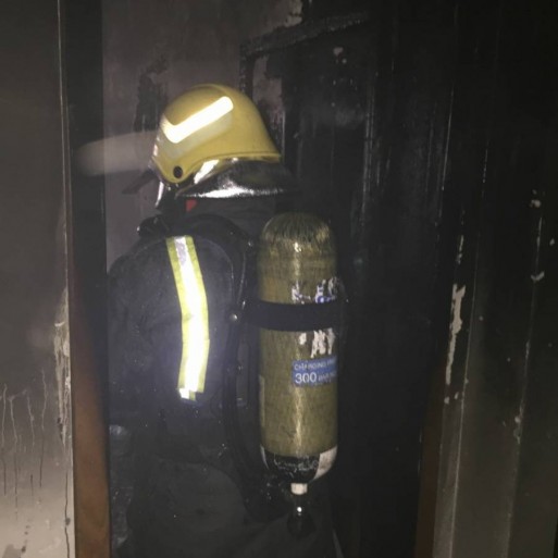 اختناق 5 في حريق شقة سكنية بالدمام