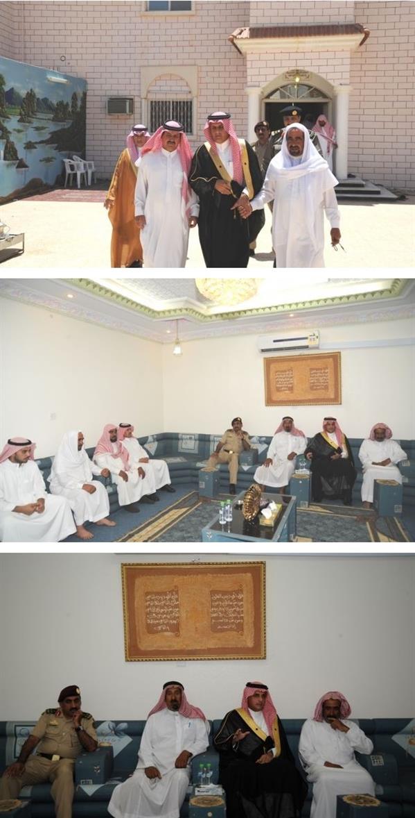 أمير الجوف ووكيل الإمارة يعزيان في وفاة 