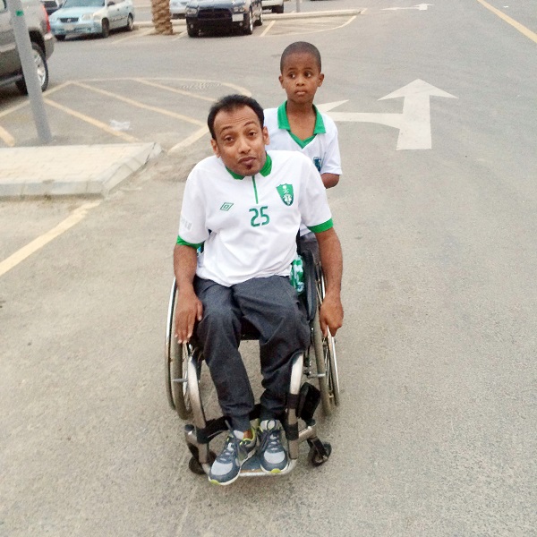 مشجع وفي للاهلي السعودي