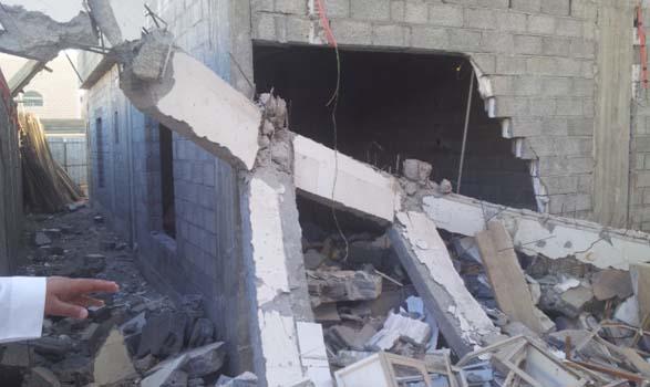 انفجار في فيلا سكنية نتيجة تسرب غاز