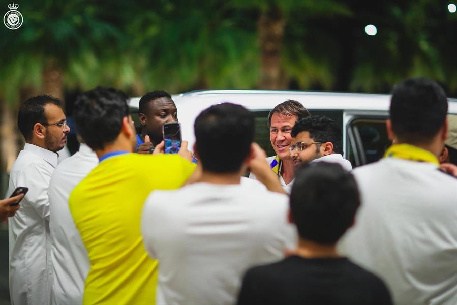 رودي جارسيا يصل الرياض