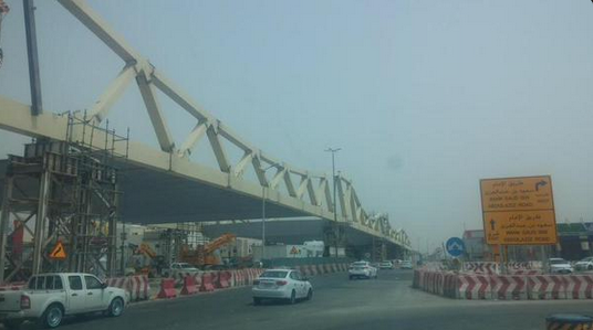 بالصور .. آخر الأعمال على تقاطع طريق أبي بكر الصديق مع طريق الإمام سعود بالرياض بالصور .. آخر الأعمال على تقاطع طريق أبي بكر الصديق مع طريق الإمام سعود بالرياض