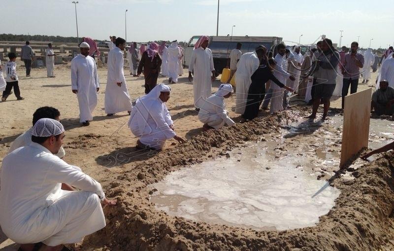 قبر جماعي يحتضن اسرة