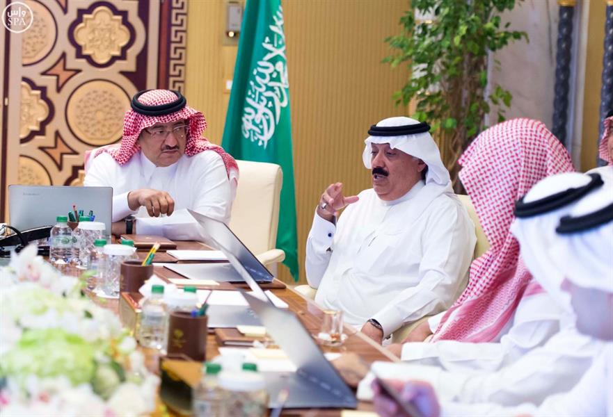 سمو ولي العهد يرأس اجتماع مجلس الشؤون السياسية والأمنية