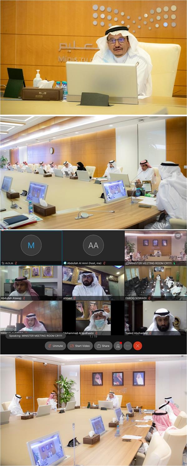  "آل الشيخ" يقف على آخر الاستعدادات لانطلاق العام الدراسي