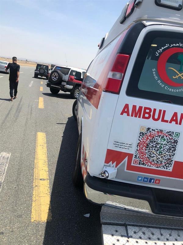 تصادم بين سيارتين 