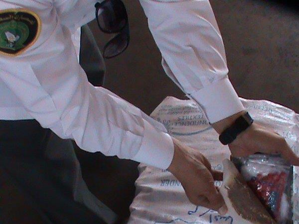 جمرك الدرة يحبط محاولة تهريب أكثر من 47 ألف حبة 