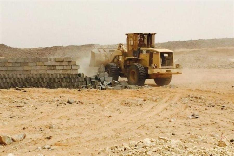 التعدي على الاراضي الحكومية بجدة