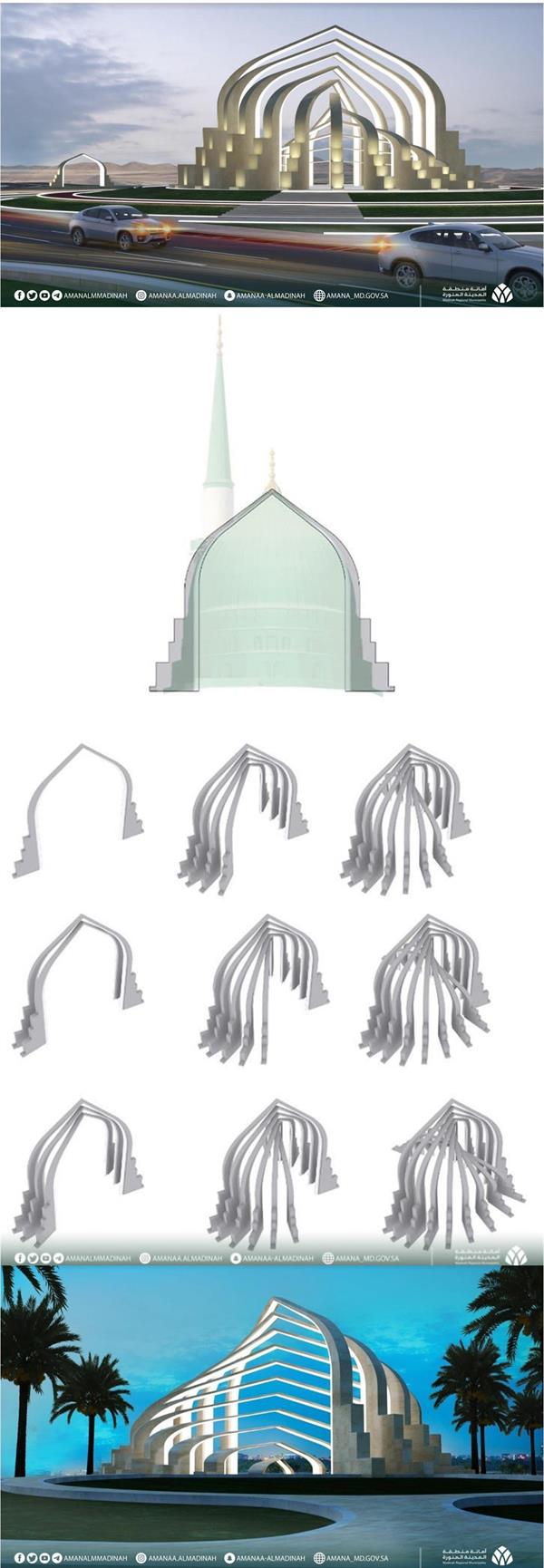 البدء في تنفيذ ميدان القبة بالمدينة