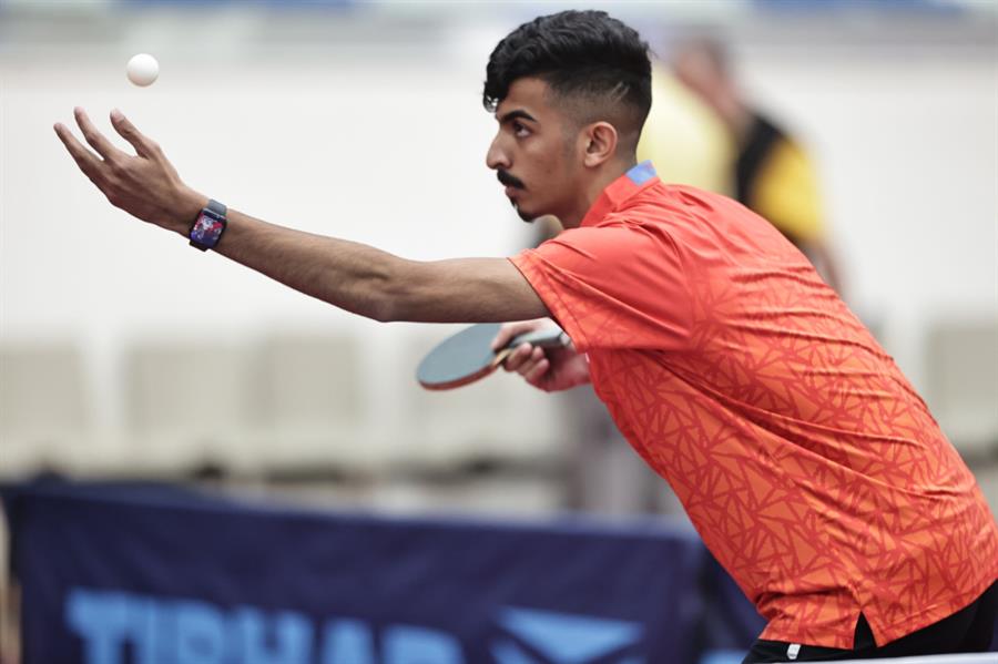 لاعب أخضر كرة الطاولة علي الخضراوي يتوّج ببرونزية دورة الألعاب الخليجية 