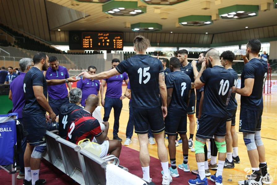 كرة الطائرة.. الأهلي يفوز بثلاثة أشواط أمام النصر