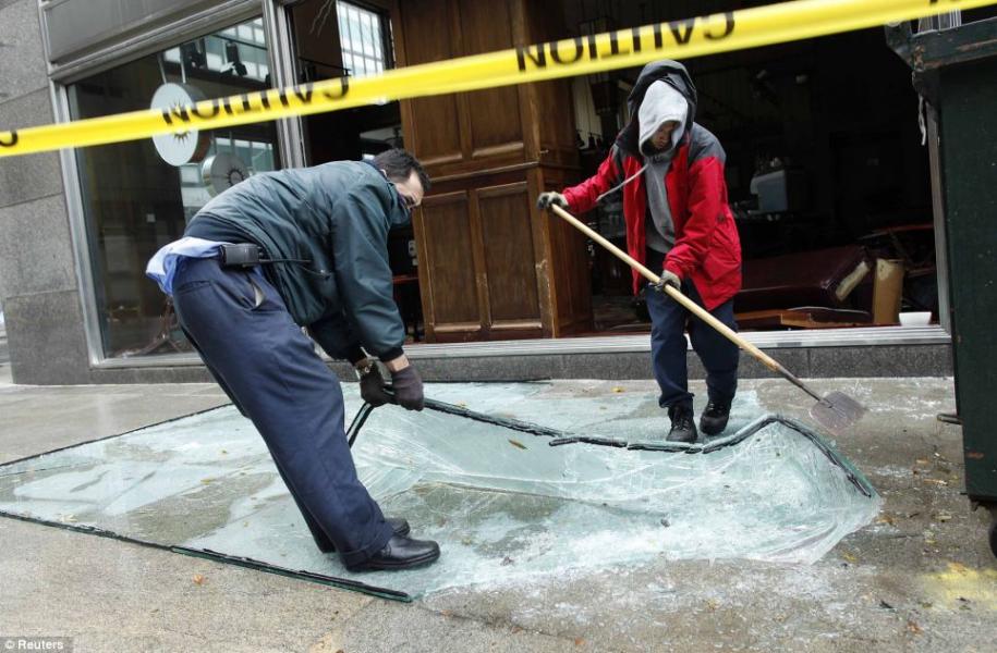 بعد الاعصار