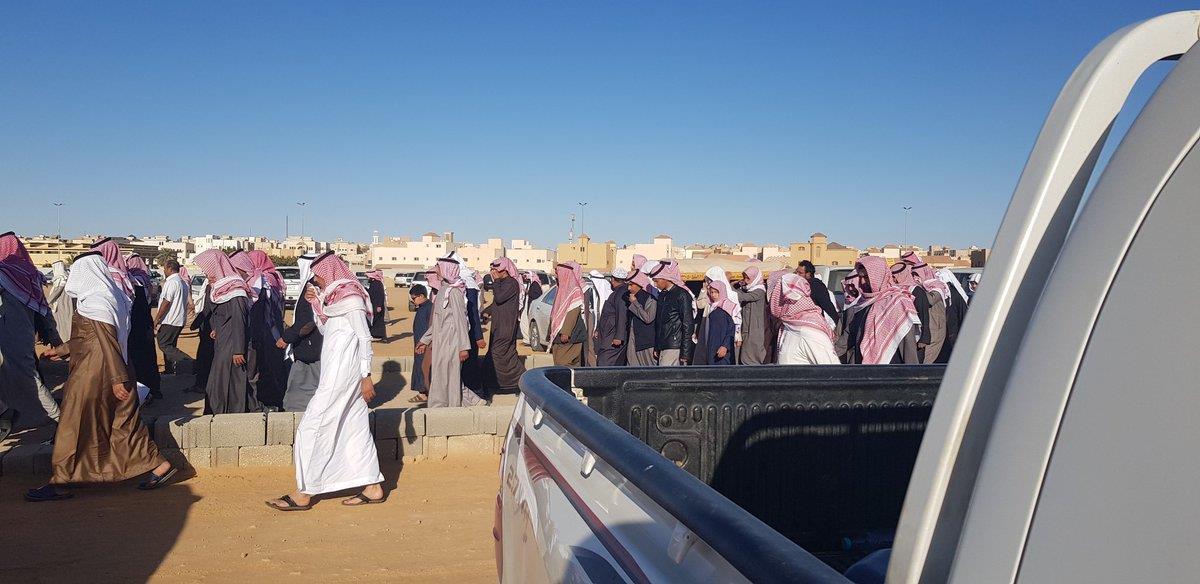 جموع غفيرة تشيّع مُقرِئاً للقرآن هندي الجنسية في بريدة