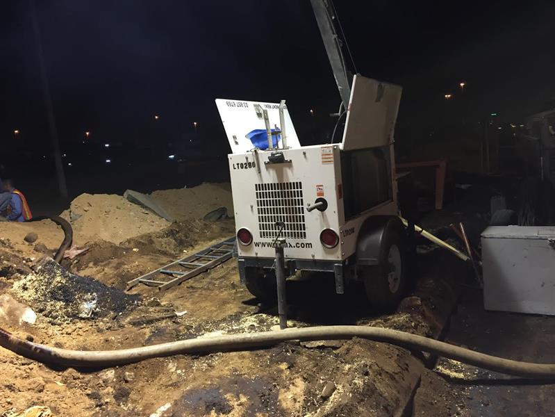 تدفق كميات كبيرة من الزيوت