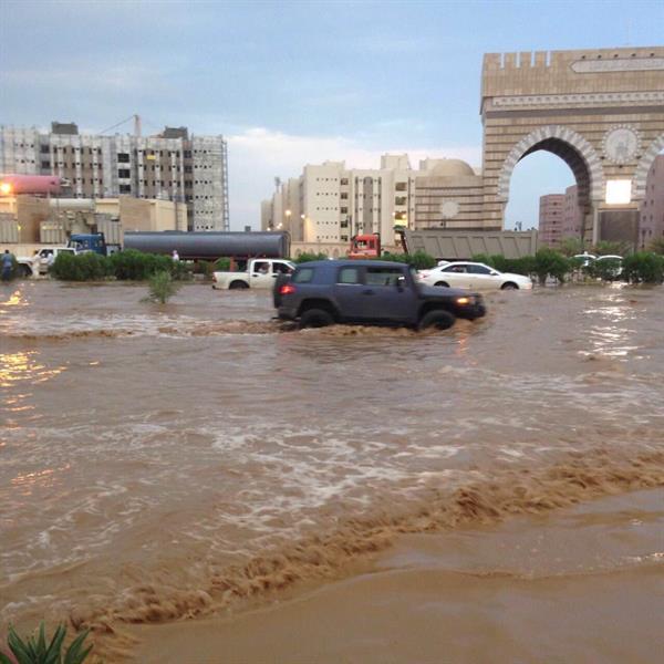 امطار المدينة