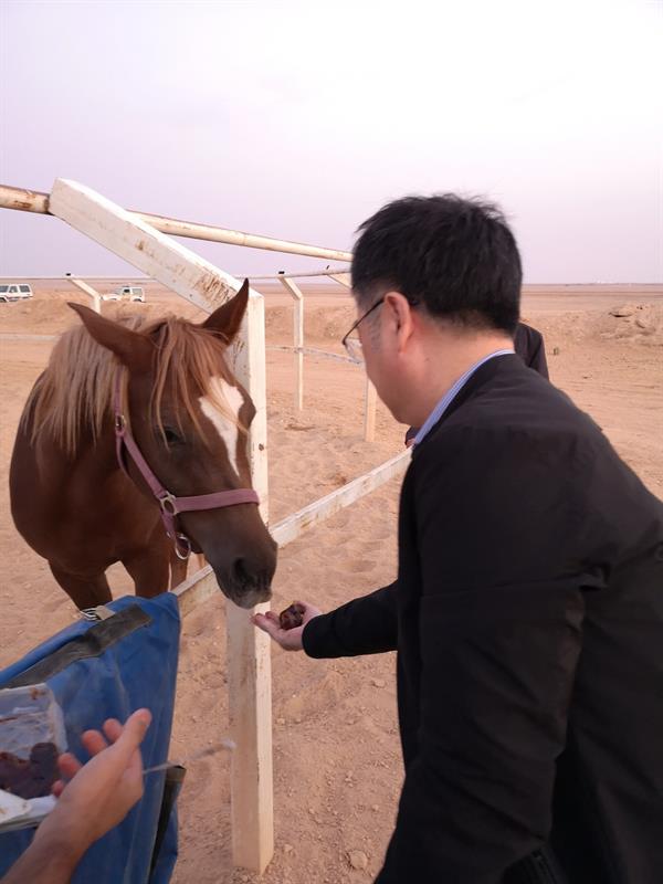 السفير الصيني يزور الحدود الشمالية 