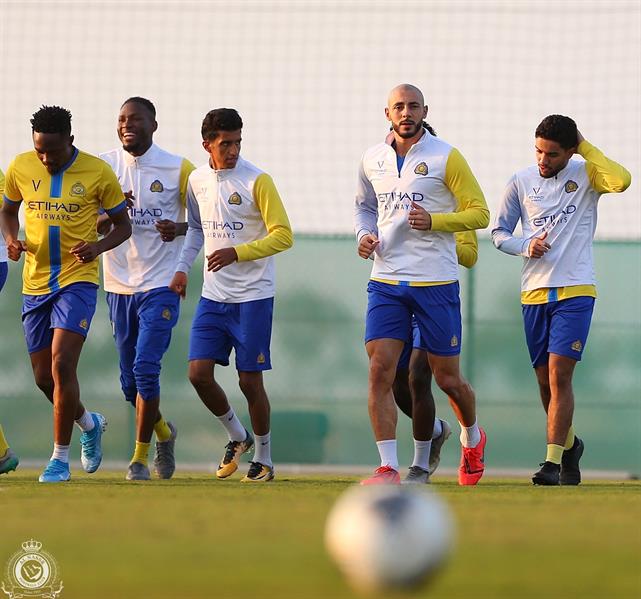 جانب من التمرين