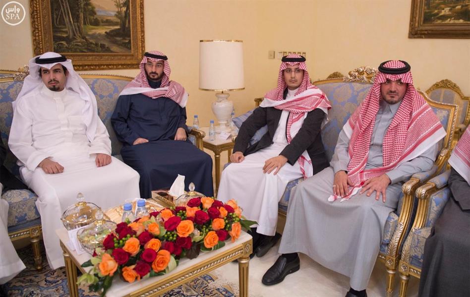 خادم الحرمين يستقبل قادة الدول المشاركة في تمرين رعد الشمال