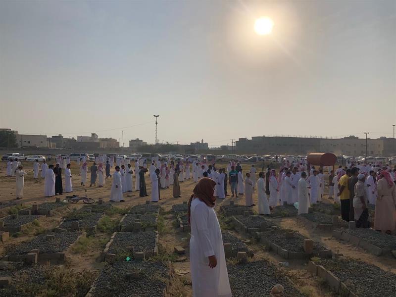 جانب من الجنازة