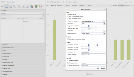 Hide missing values handling
