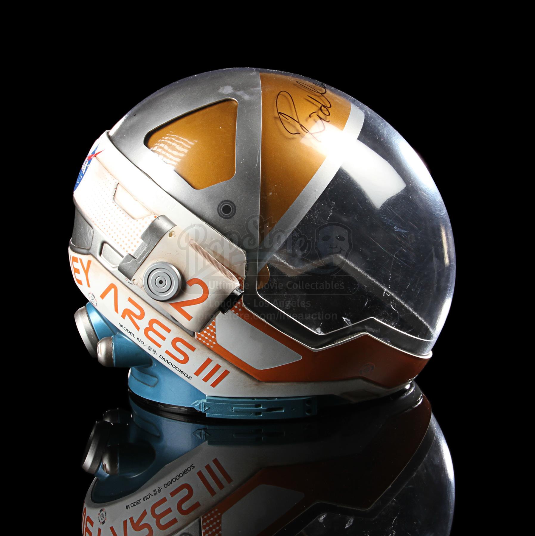 THE MARTIAN (2015) Ridley Scott Autographed Ares III Replica Helmet