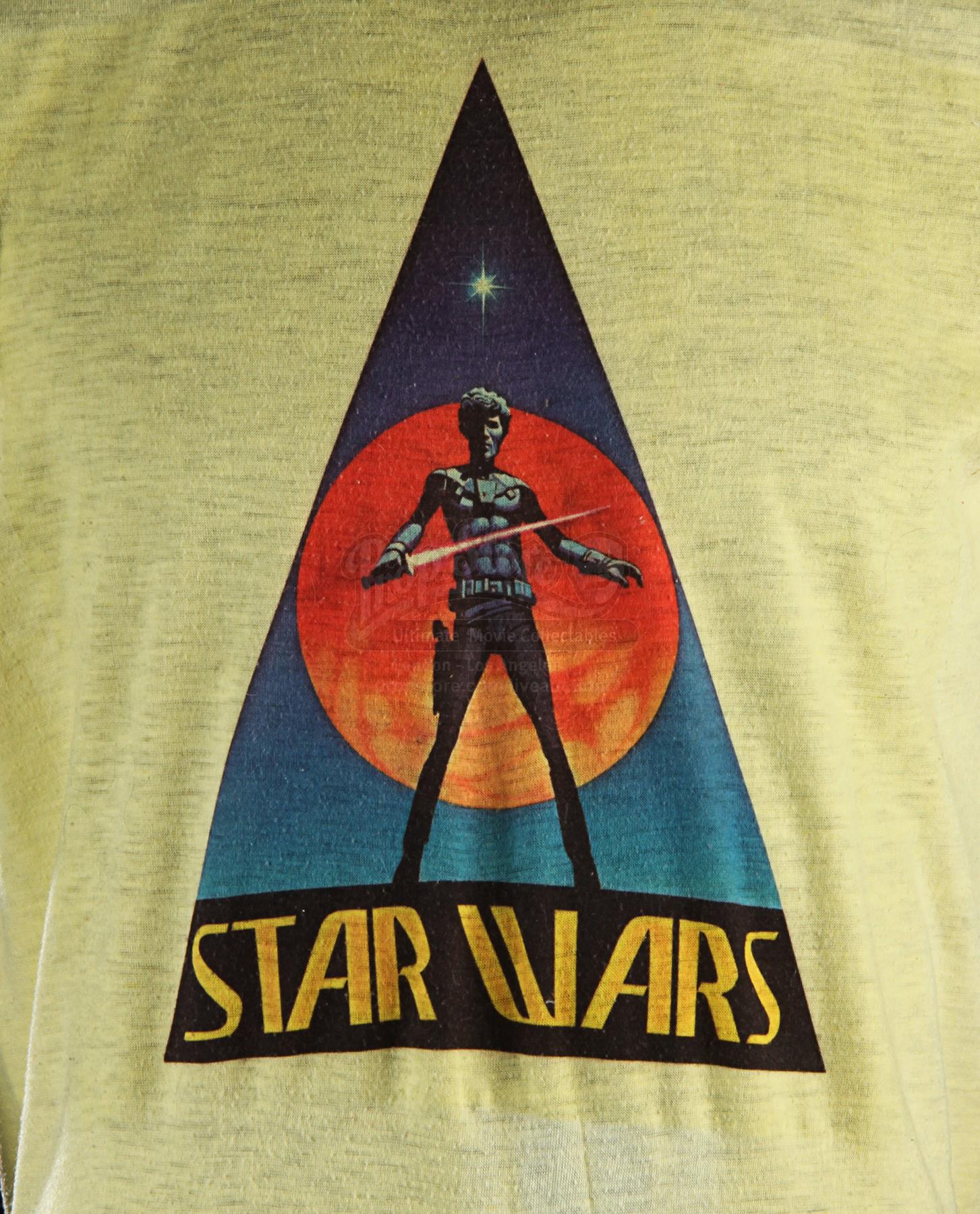STAR WARS - EP IV - A NEW HOPE (1977) - Yellow Crew T-Shirt - Current price: Â£375