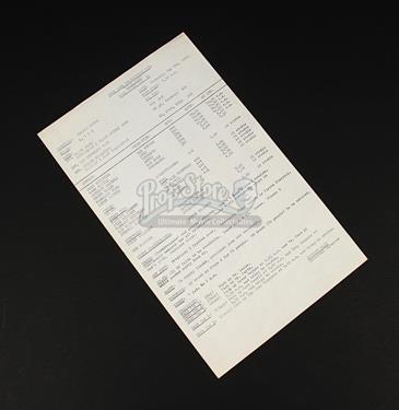 Production-Used Call Sheet- 34