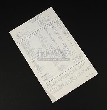Production-Used Call Sheet - 23