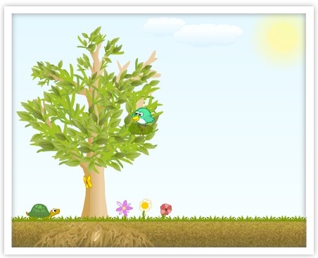 Wenn Sie fleissig sind, kann Ihr Aktivitätsbaum schon bald so aussehen!
