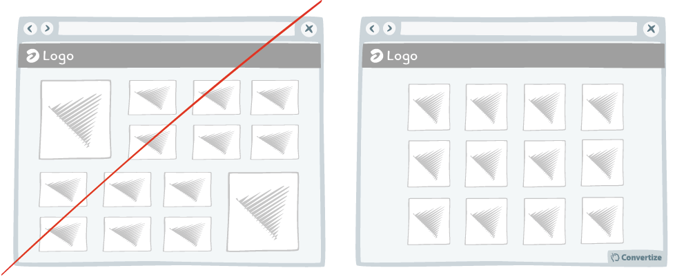 Tactic_Be consistent with your product images throughout your site