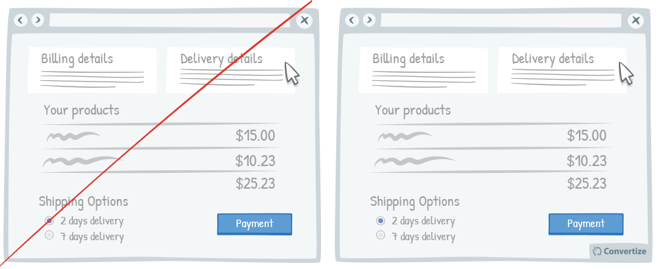 Tactic_Through cookies, save products in the shopping cart for a certain period