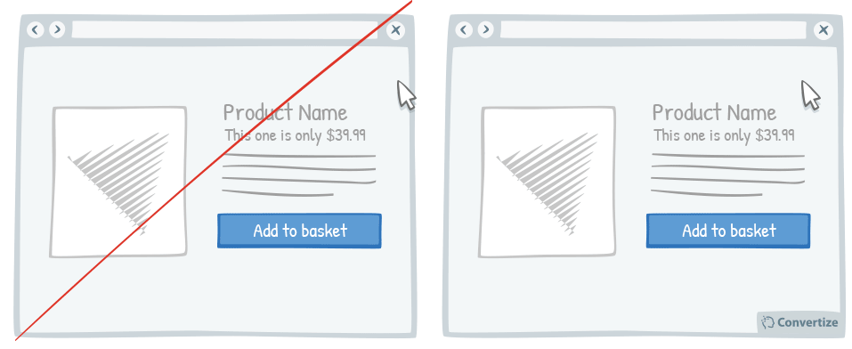 Tactic_ Display an exit pop-up when people try to leave their basket before completing the checkout process 