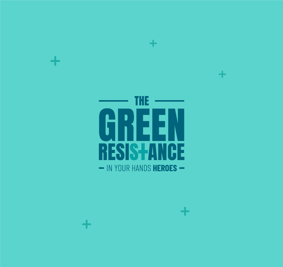 Tú botella de acero inoxidable - The Green Resistance 5