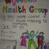 1989 Poster Women's Health Course Women's Place Cork 1989 Poster Women's Health Course Women's Place Cork
