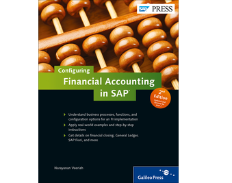 Cover of Configuring Financial Accounting in SAP
